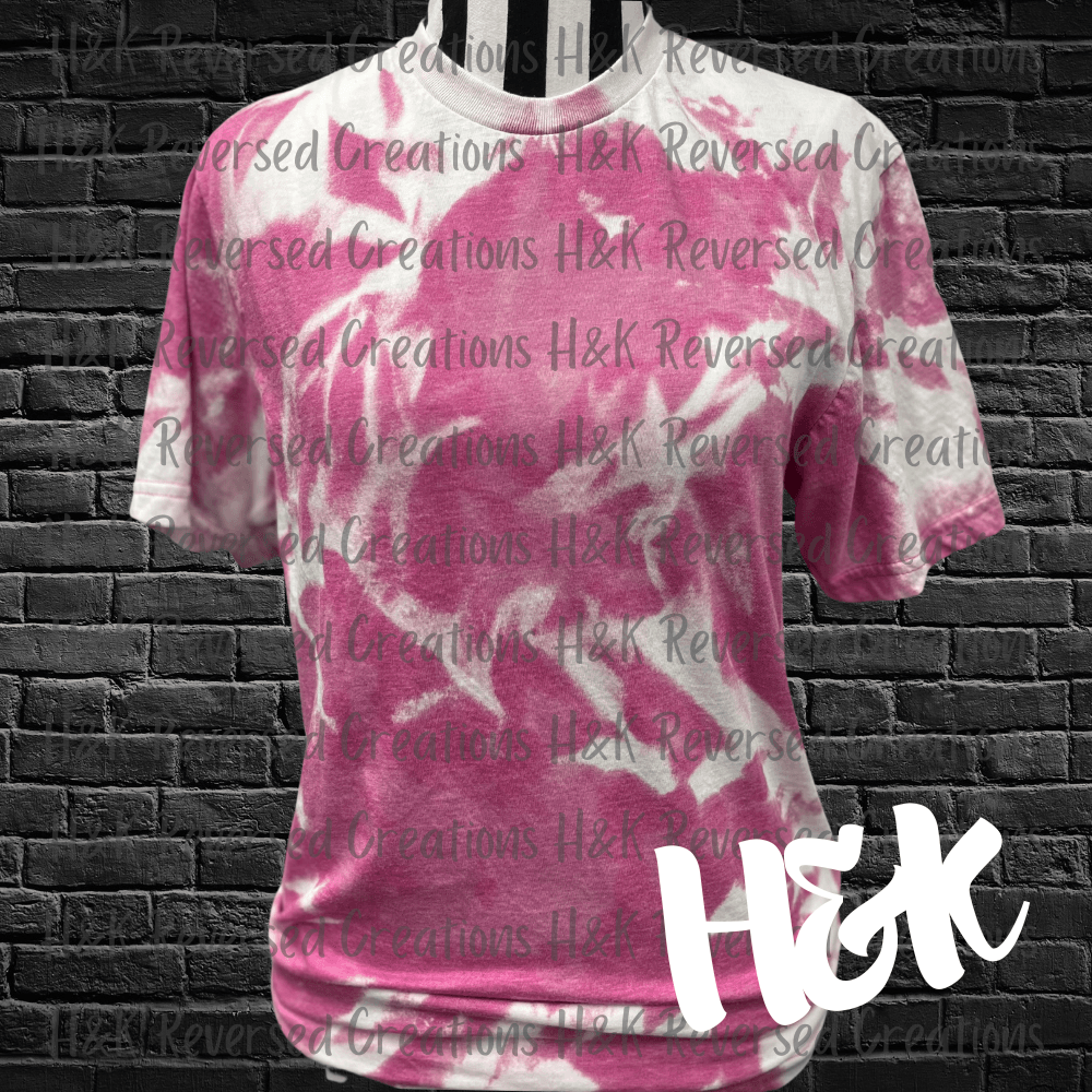 Good Energy Is Contagious Bleached Tee - H&K Reversed Creations
