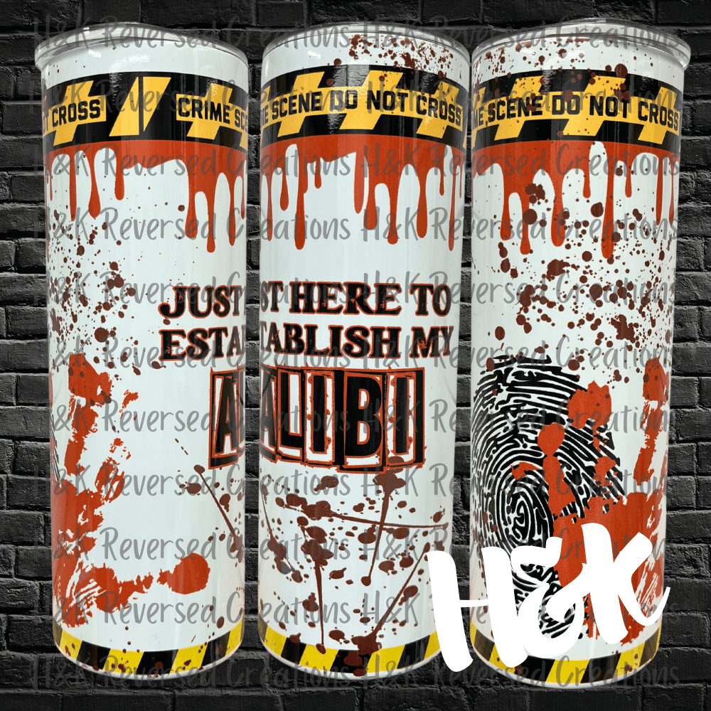 Alibi Tumbler - H&K Reversed Creations