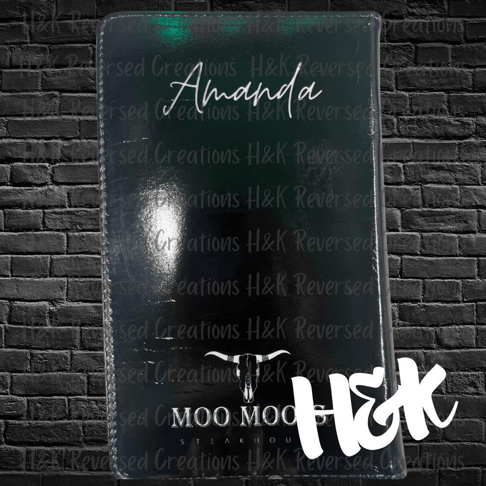 Personalized Server Book - H&K Reversed Creations