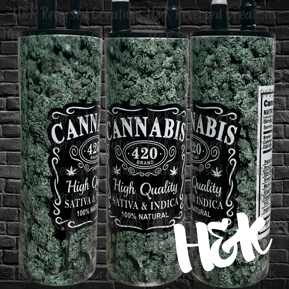 Bud Hookah Tumbler - H&K Reversed Creations