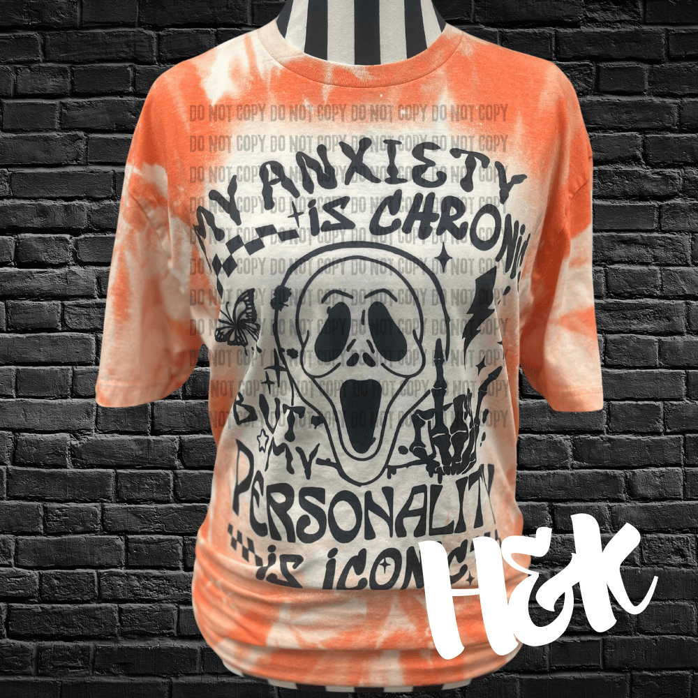 Iconic Personality Bleached Tee - H&K Reversed Creations