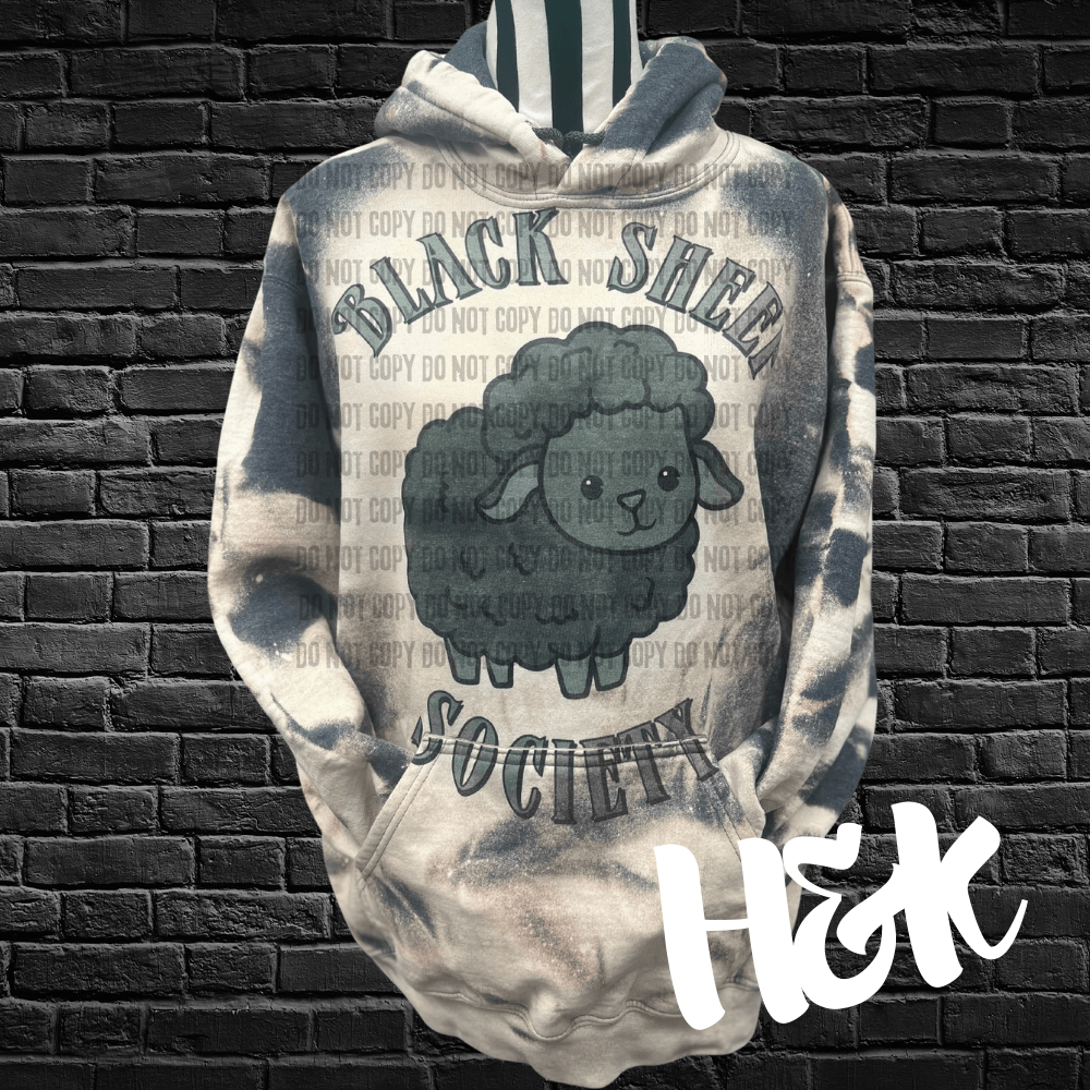 Black Sheep Society Hoodie - H&K Reversed Creations