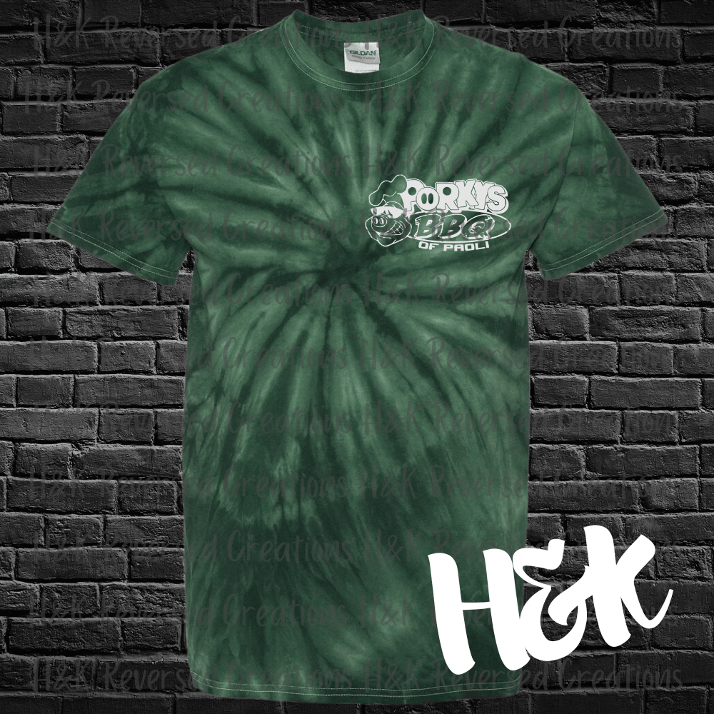 I Like Pig Butts Tie Dye T-Shirt - H&K Reversed Creations