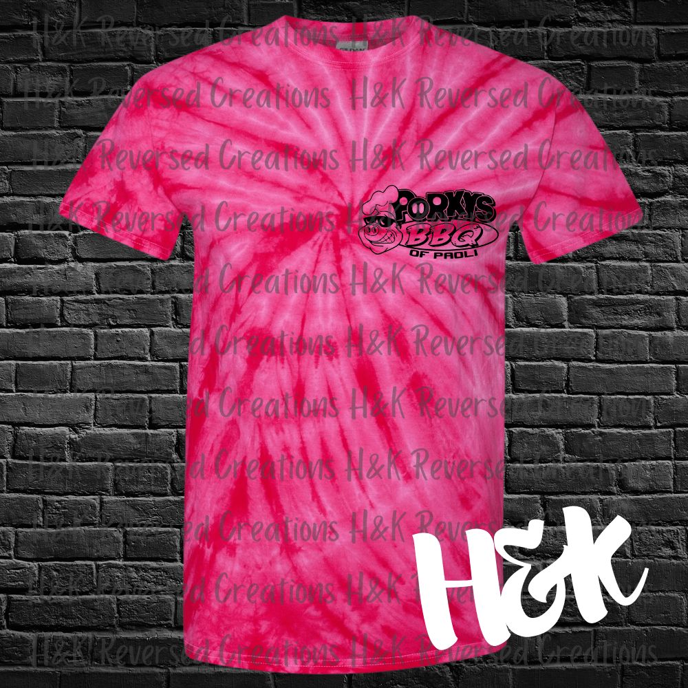 Butt Rubbed Tie Dye T-Shirt - H&K Reversed Creations