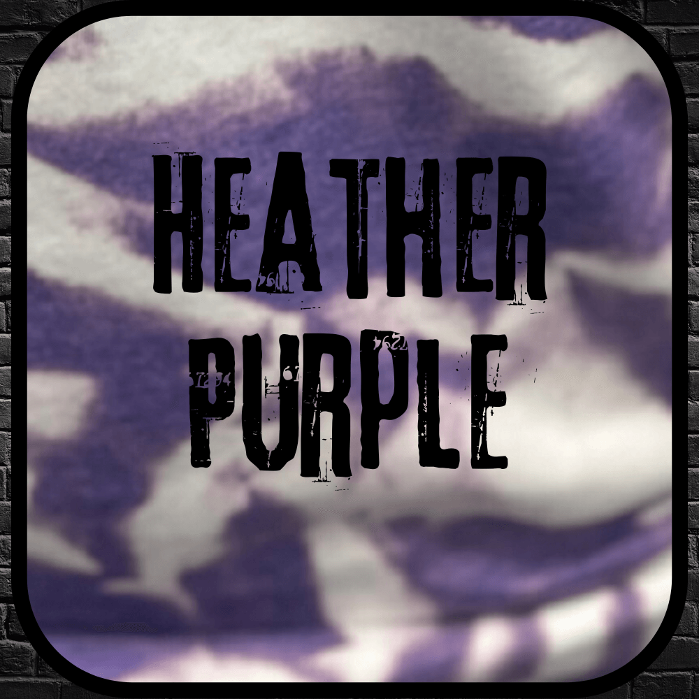 heather purple shirt color - H&K Reversed Creations