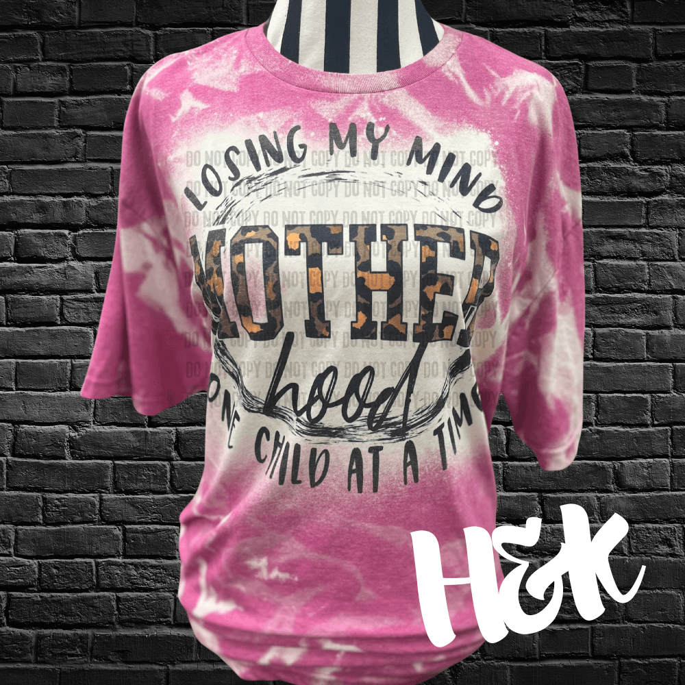 Motherhood Bleached Tee - H&K Reversed Creations