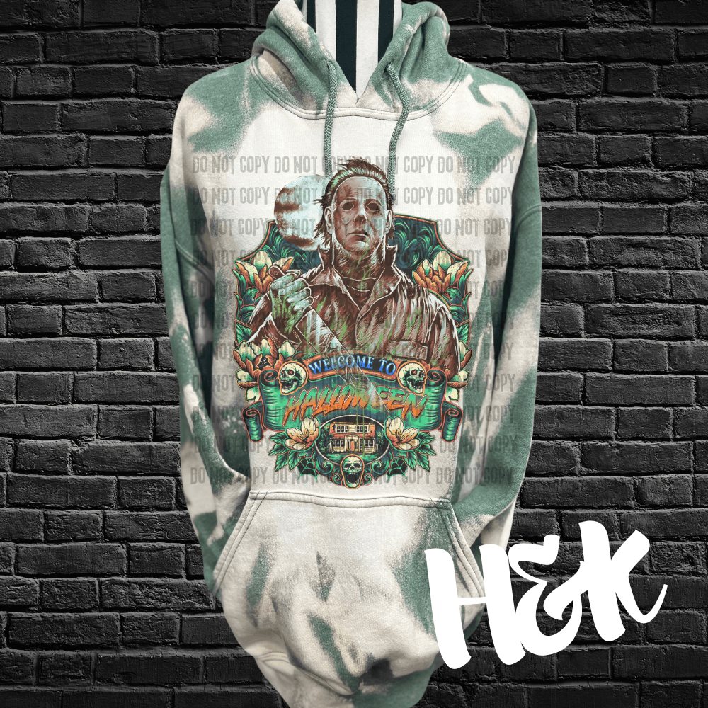 Myers Bleached Hoodie - H&K Reversed Creations