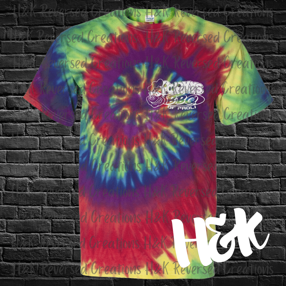 I Like Pig Butts Tie Dye T-Shirt - H&K Reversed Creations