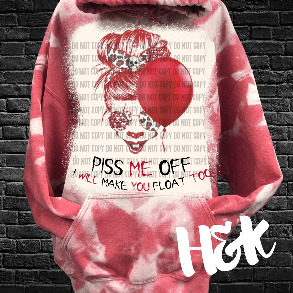 You'll Float Too Hoodie - H&K Reversed Creations