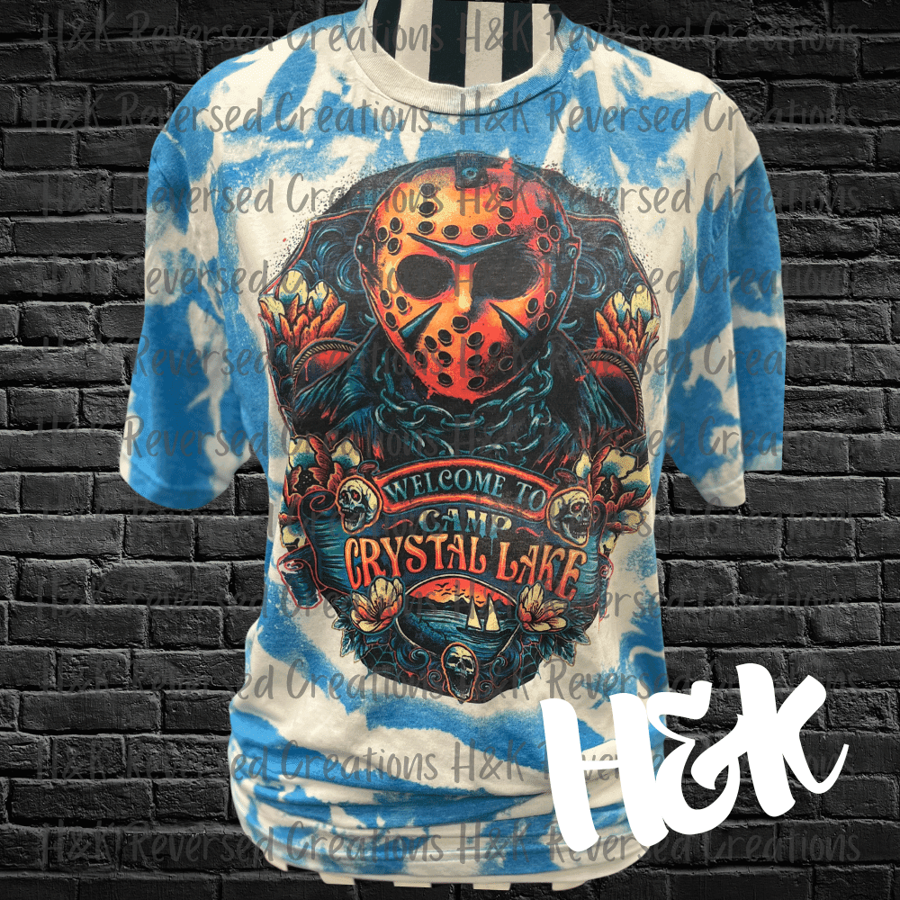 Welcome To Camp Crystal Lake Tee - H&K Reversed Creations