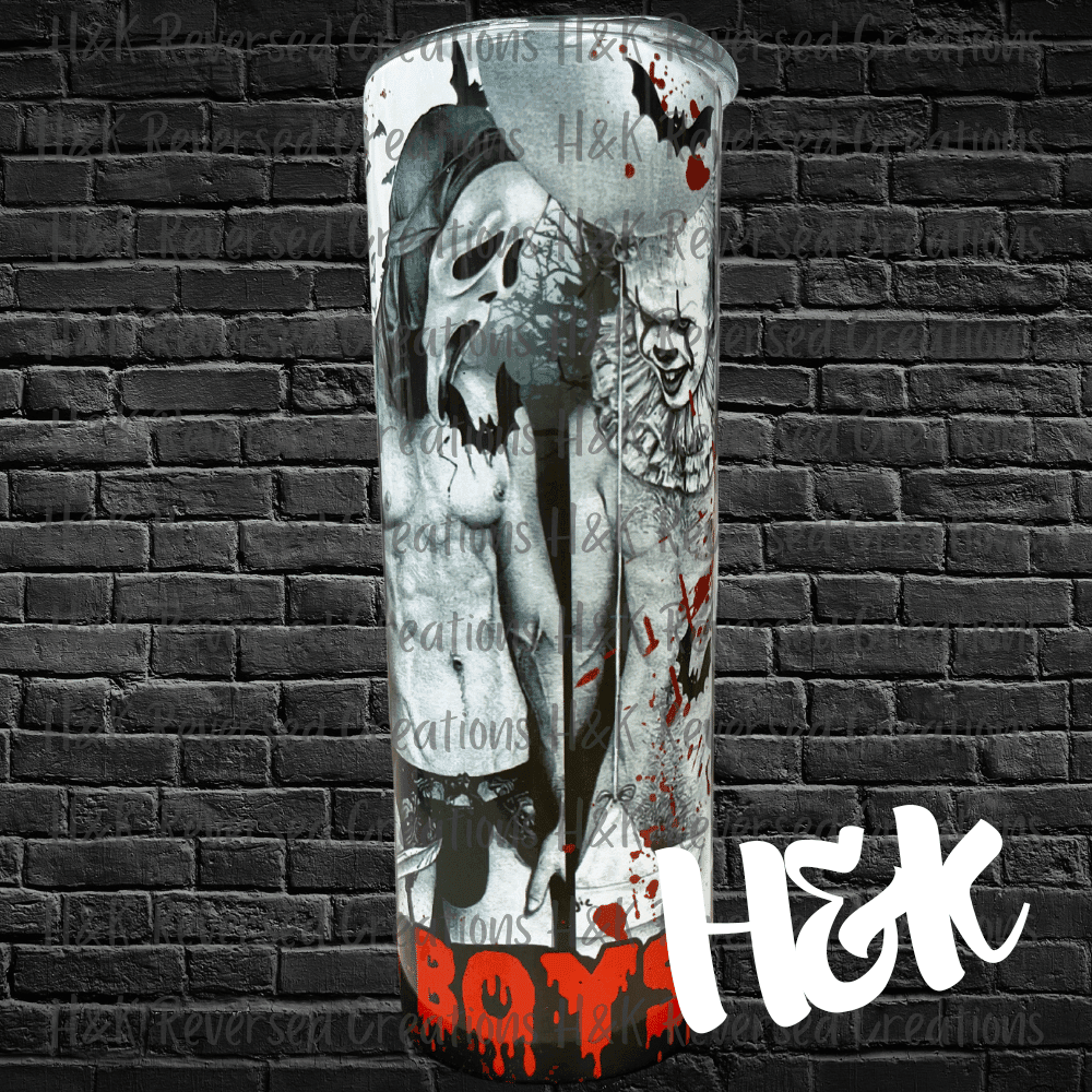 Bad Boys, 20oz Tumbler - H&K Reversed Creations