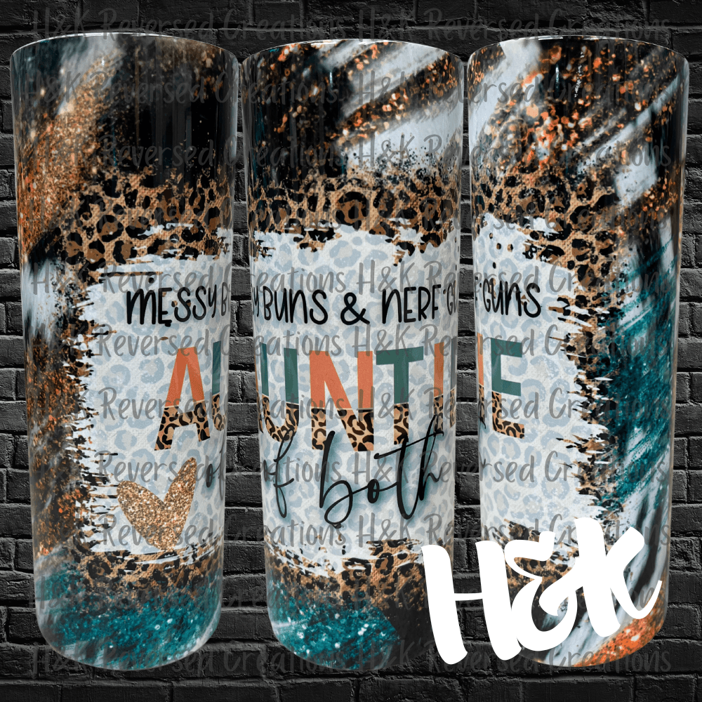 Auntie Of Both Tumbler - H&K Reversed Creations