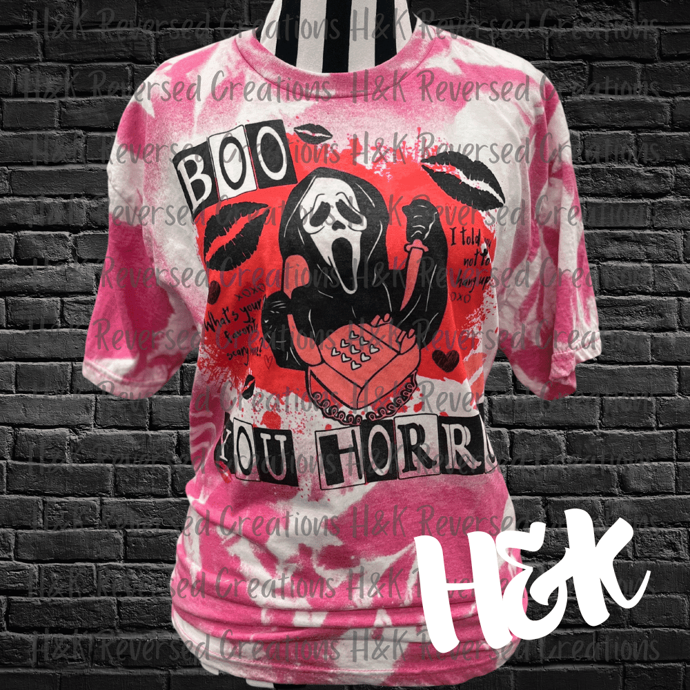 Boo You Horror Tee - H&K Reversed Creations