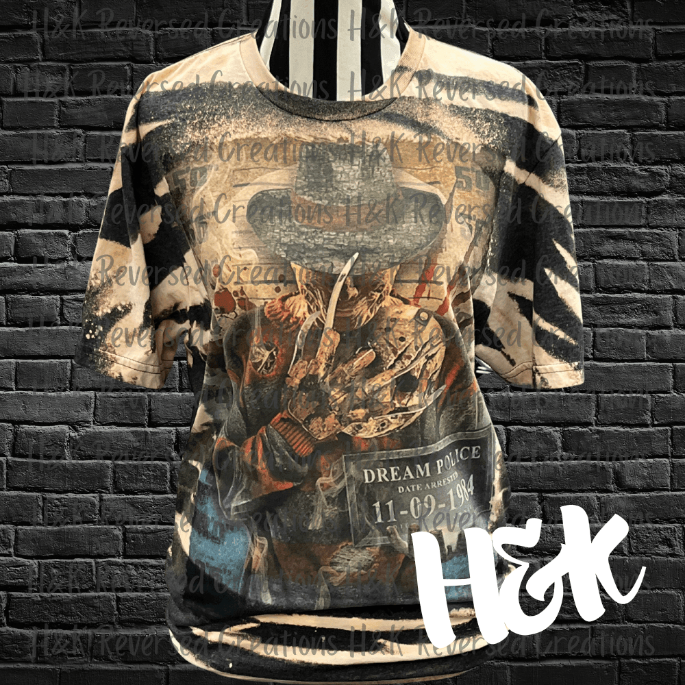 Freddy Dream Police Tee - H&K Reversed Creations