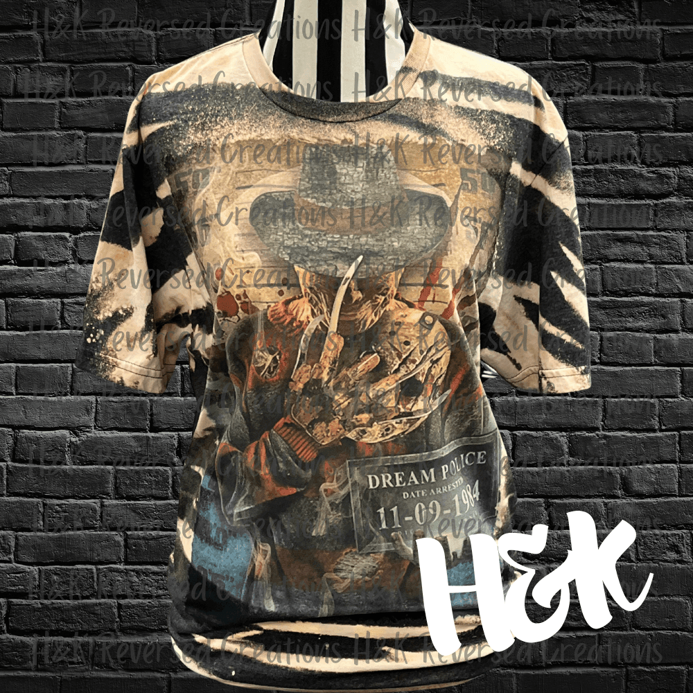 Freddy Dream Police Tee - H&K Reversed Creations