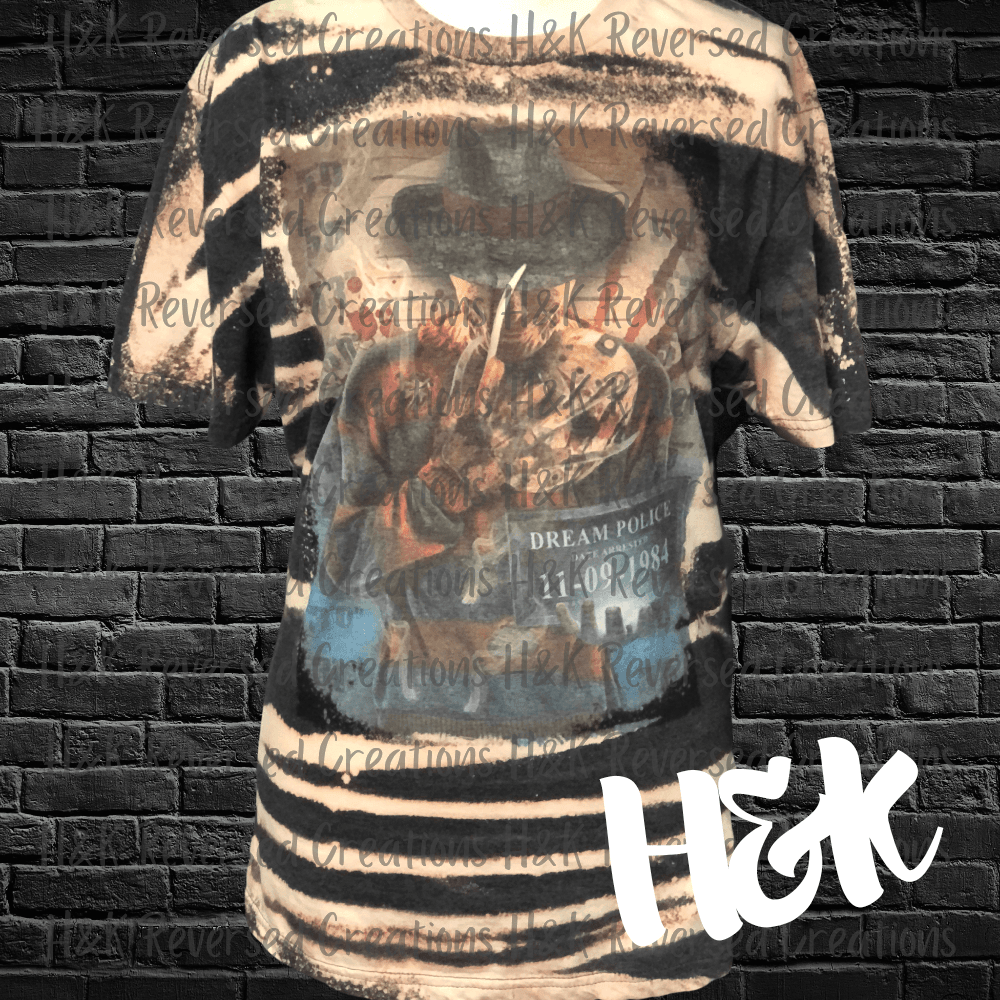 Freddy Dream Police Tee - H&K Reversed Creations