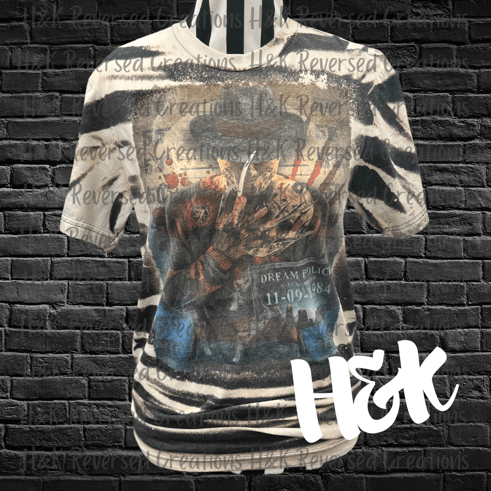 Freddy Dream Police Tee - H&K Reversed Creations