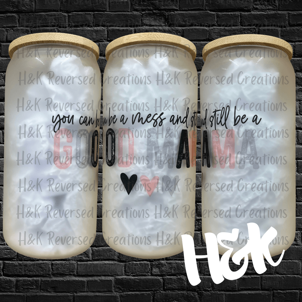 Good Mama Glass Can - H&K Reversed Creations