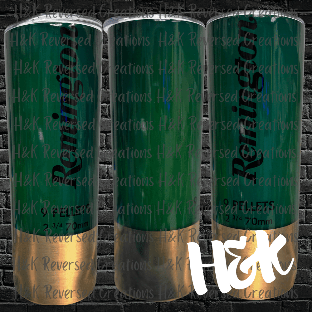 Shotgun Shell Tumbler - H&K Reversed Creations