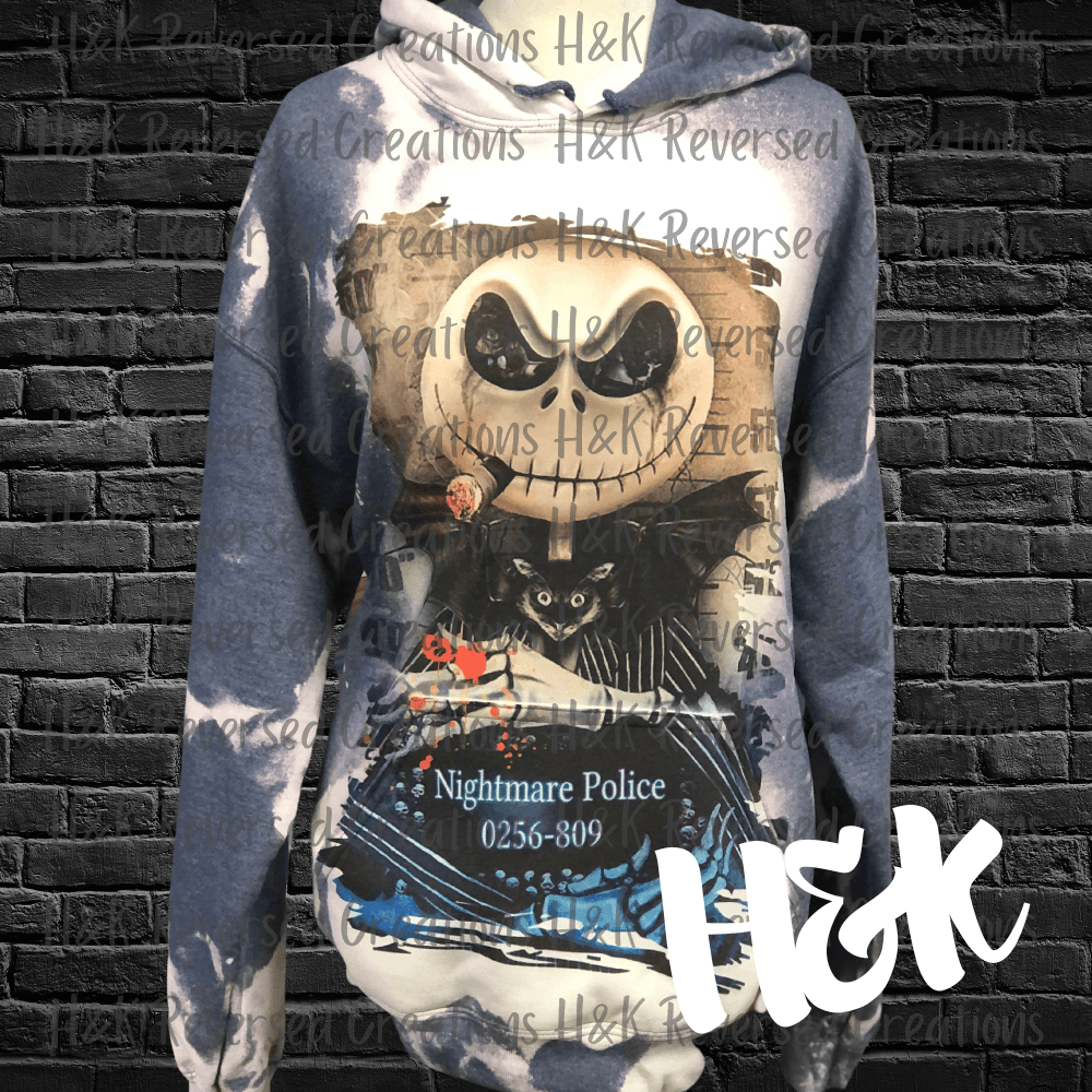 Bleached Jack Hoodie - H&K Reversed Creations