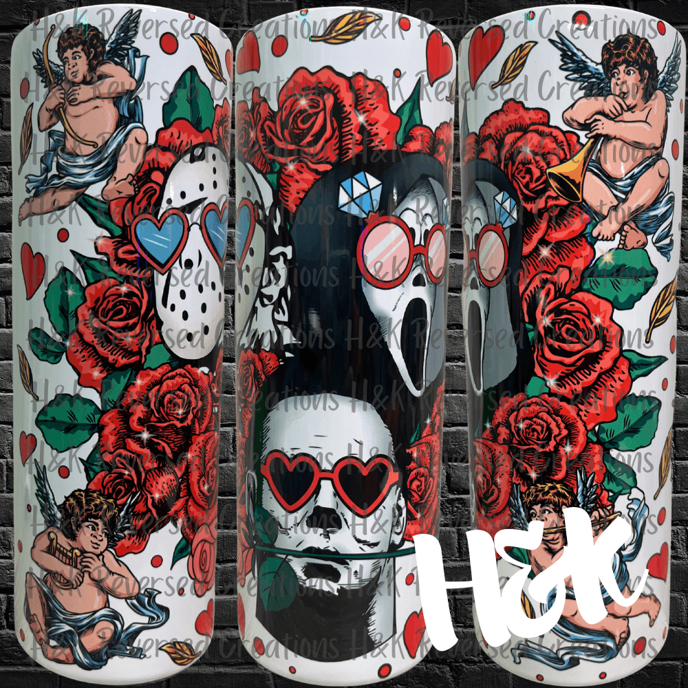Horror Valentine Tumbler - H&K Reversed Creations