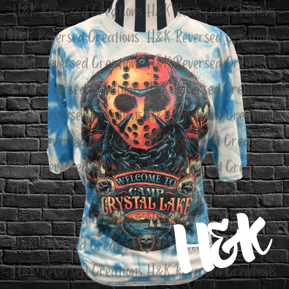 Welcome To Camp Crystal Lake Tee - H&K Reversed Creations