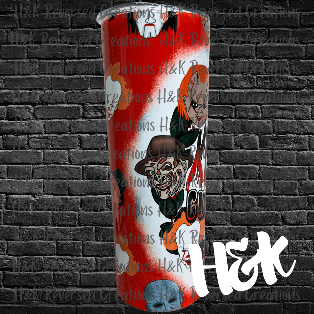 Killer Christmas Tumbler - H&K Reversed Creations