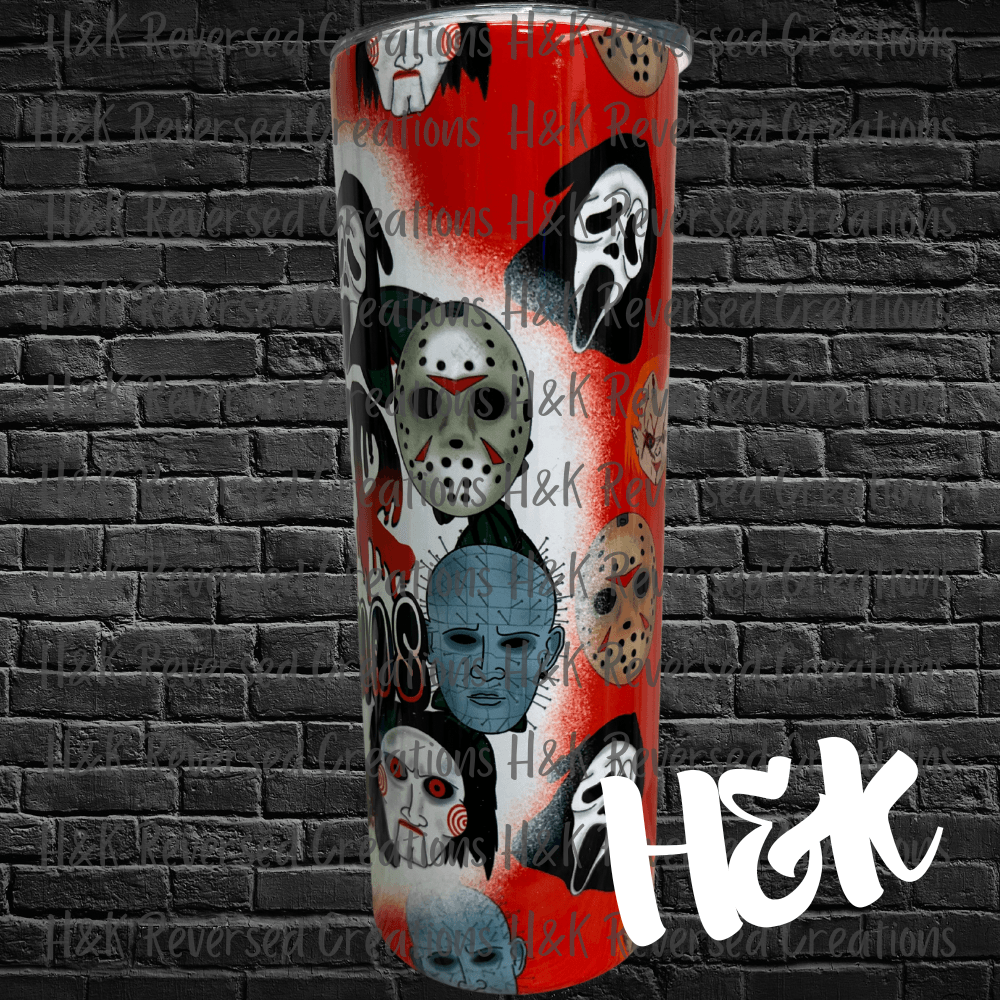 Killer Christmas Tumbler - H&K Reversed Creations