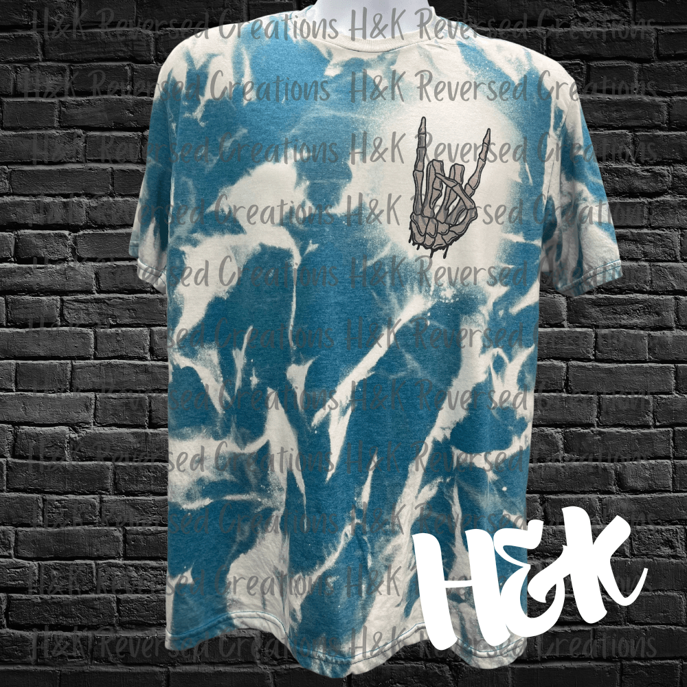 No Feelings Bleached Tee - H&K Reversed Creations