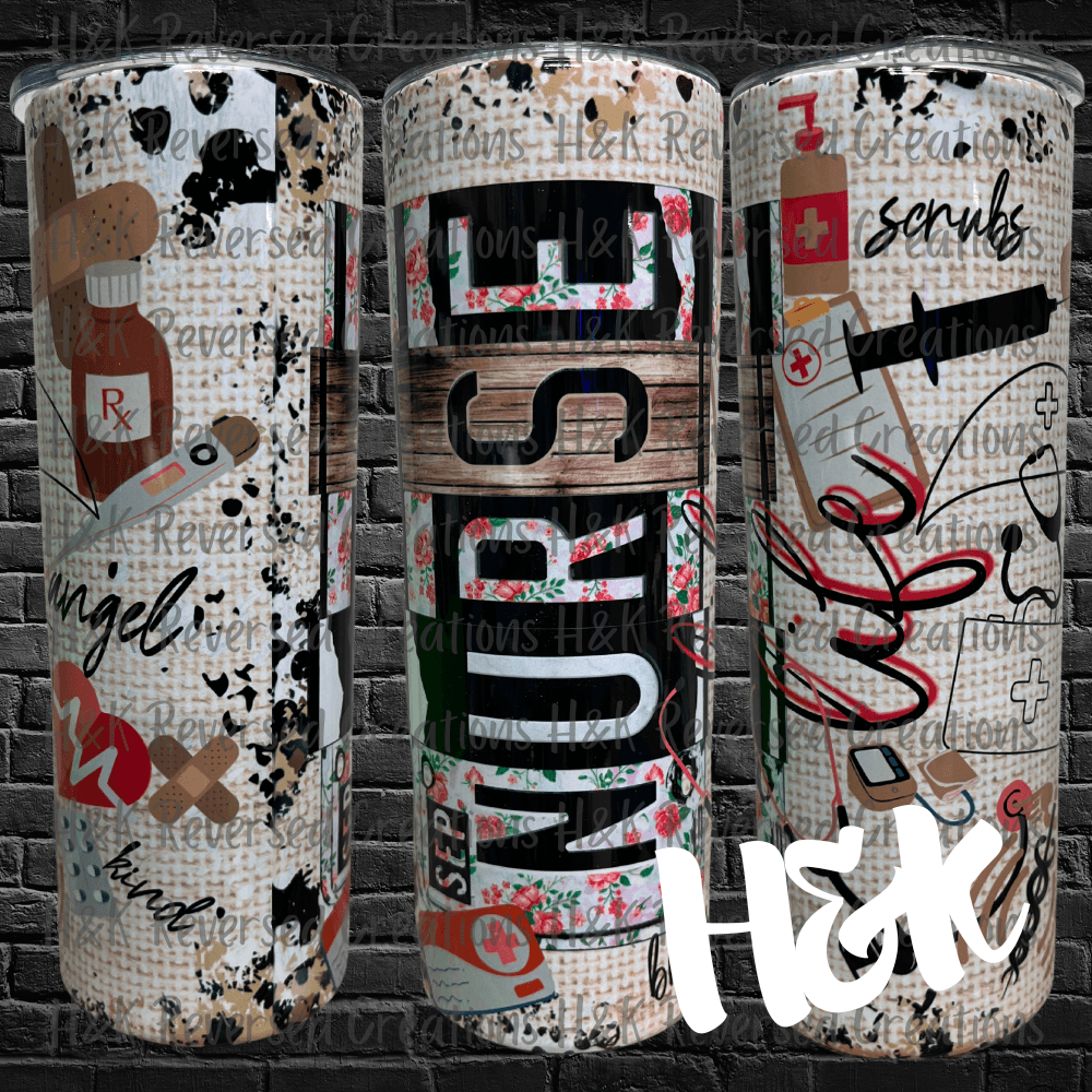 Nurse Life Tumbler - H&K Reversed Creations