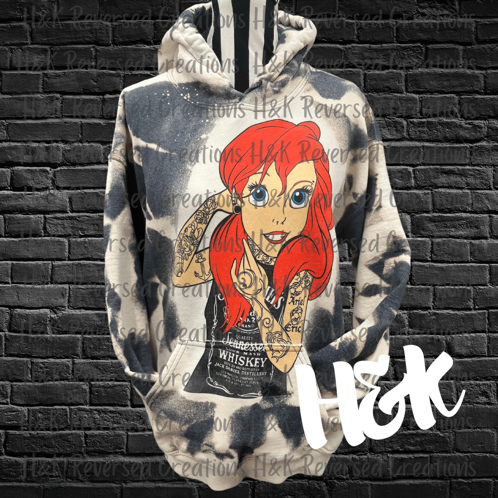 Punk Ariel Hoodie - H&K Reversed Creations
