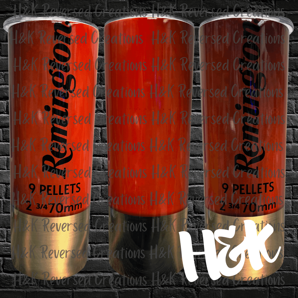 Shotgun Shell Tumbler - H&K Reversed Creations