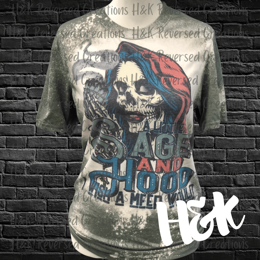 Bleached Sage And Hood - H&K Reversed Creations