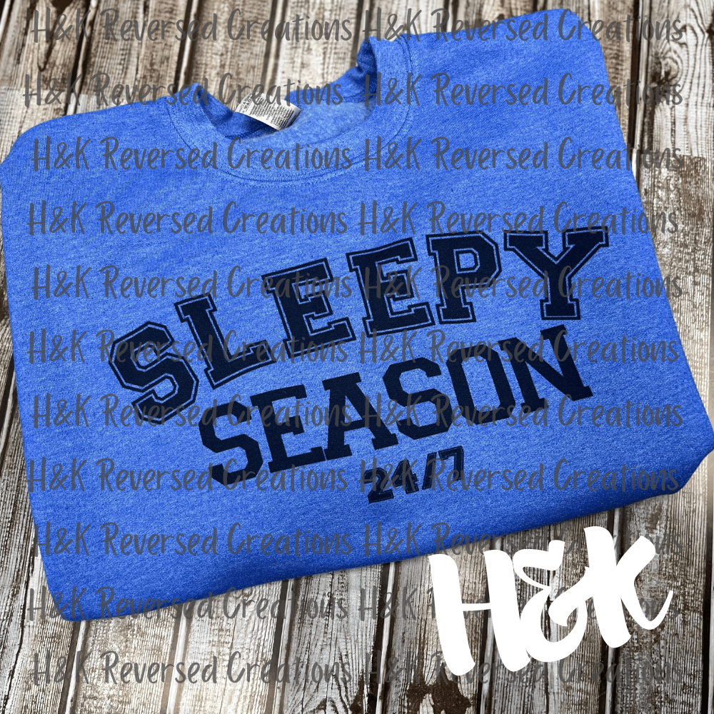 Sleepy Season Crewneck - H&K Reversed Creations