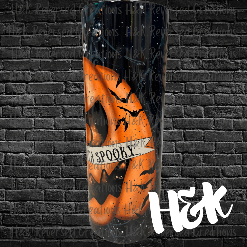 Sorta Sweet Sorta Spooky Tumbler - H&K Reversed Creations