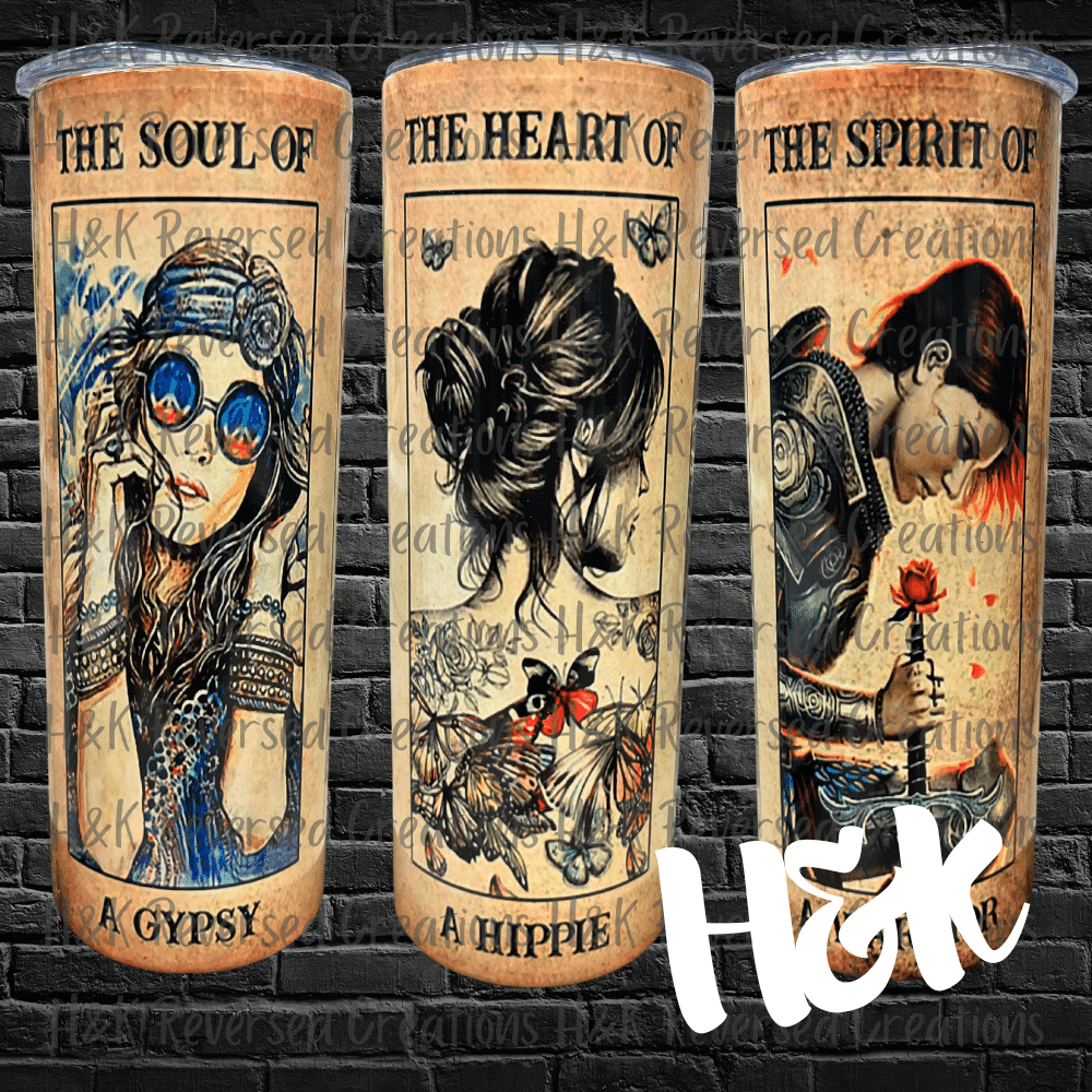 Gypsy Soul Tumbler - H&K Reversed Creations