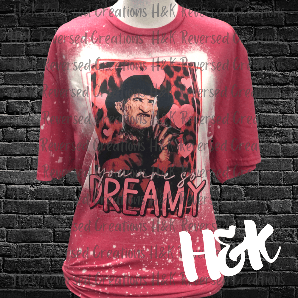 You Are So Dreamy Bleached Tee - H&K Reversed Creations
