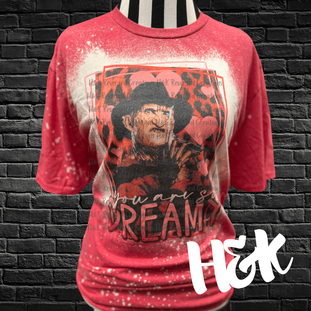 You Are So Dreamy Bleached Tee - H&K Reversed Creations