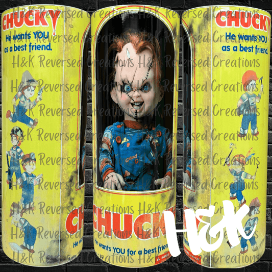 Chucky Tumbler - H&K Reversed Creations 
