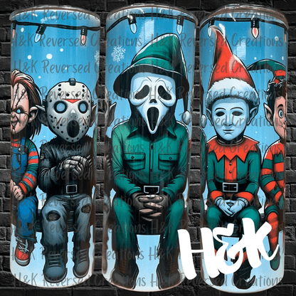 Holiday Horror Tumbler