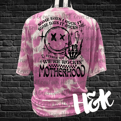 Motherhood Bleached Tee - H&K Reversed Creations 