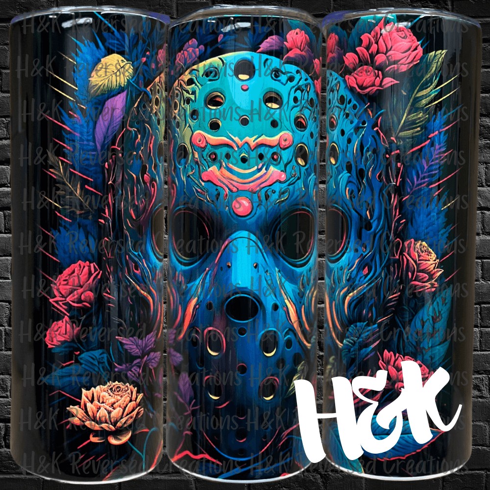 Colorful Jason Tumbler - H&K Reversed Creations 