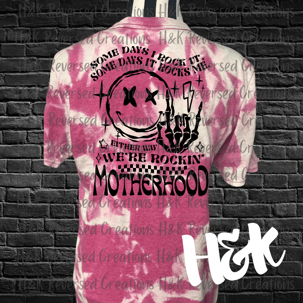 Motherhood Bleached Tee - H&K Reversed Creations 