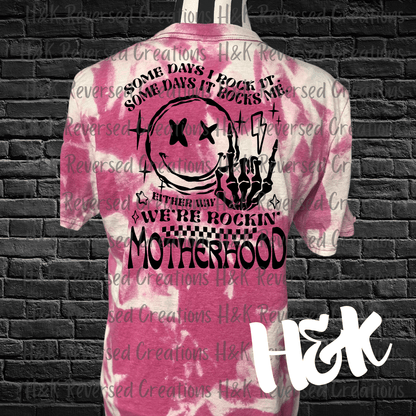 Motherhood Bleached Tee - H&K Reversed Creations 