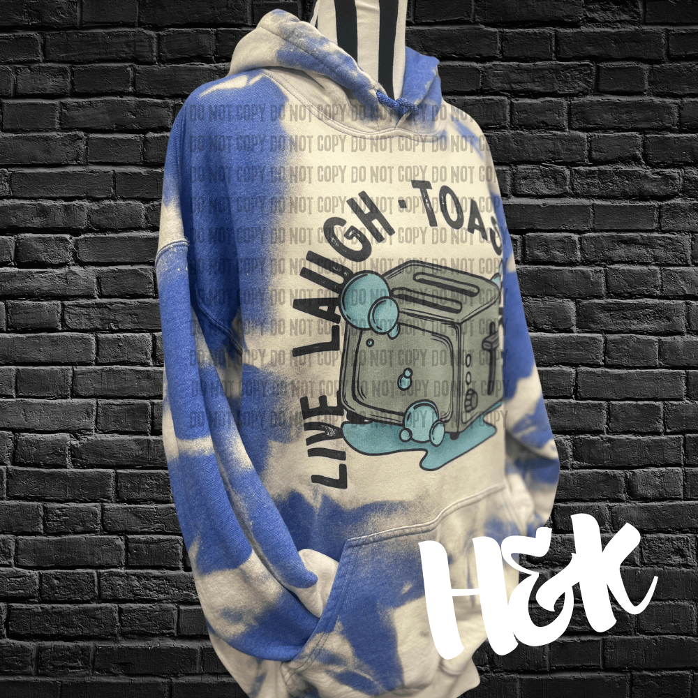 Toaster Bath Bleached Hoodie