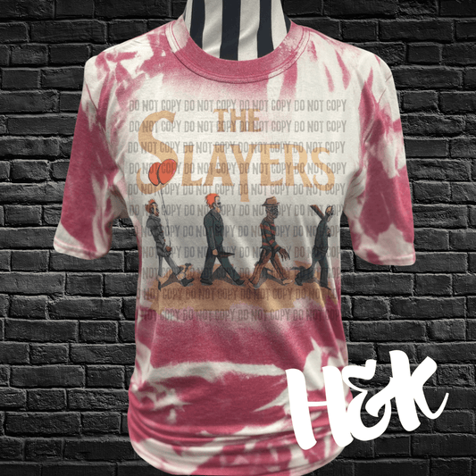 The Slayers Bleached Tee - H&K Reversed Creations 