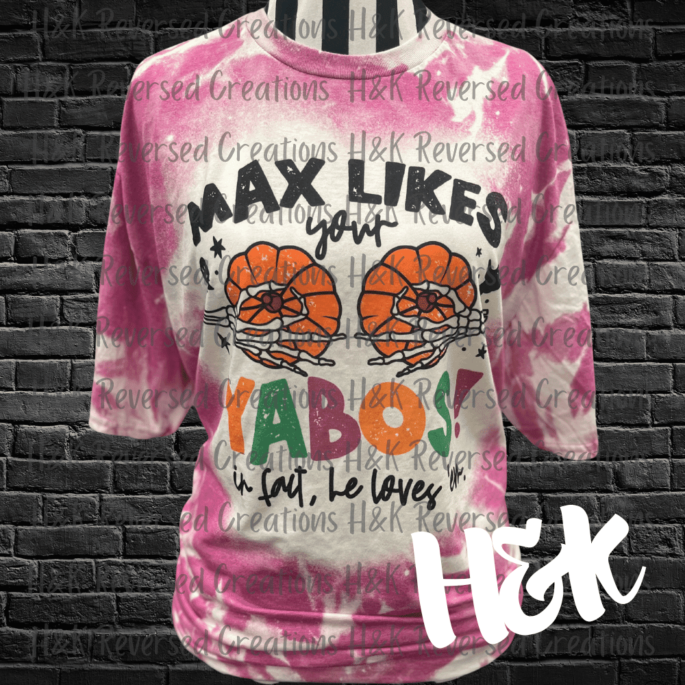 Yabos Bleached Tee - H&K Reversed Creations 