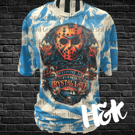 Welcome To Camp Crystal Lake Tee - H&K Reversed Creations 