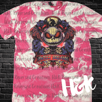 Jack, Sweet Dreams, Bleached tee - H&K Reversed Creations 