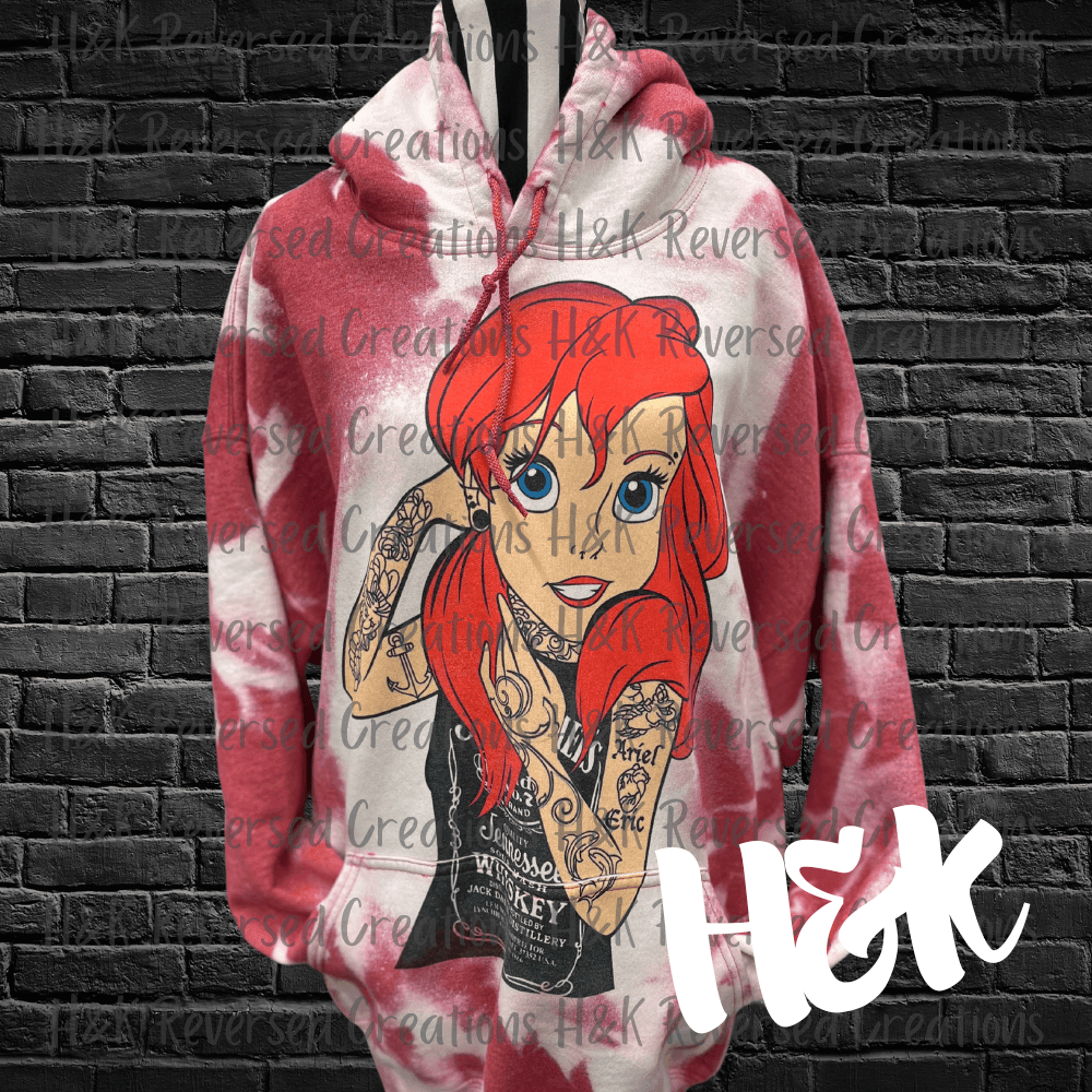 Punk Ariel Hoodie - H&K Reversed Creations 